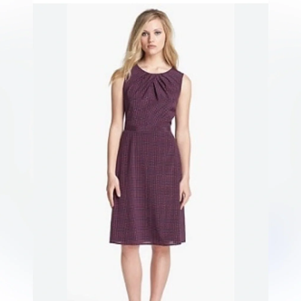 Tory Burch Purple Midi Dress